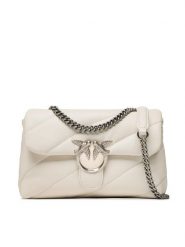 Pinko Torebka Love Classic Puff Cl PE 23 PLTT 100038 A0F2 Biały. Białe listonoszki Pinko, bez wzorów, ze skóry, bez dodatków. Za 1,779.00 zł.