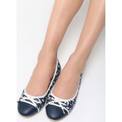 Granatowe Balerinki One Desire. Baleriny marki Born2be. Za 39.99 zł.