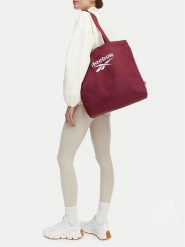 Reebok Torebka CWBEO-RBK-M-012-10 Czerwony ciemny. Czerwone shopper bag Reebok, bez wzorów, z materiału, bez dodatków. Za 69.99 zł.