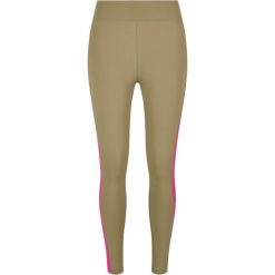 Legginsy damskie Urban Classics Color Block GT. Fioletowe legginsy Urban Classics, bez wzorów, sportowe. Za 183.50 zł.