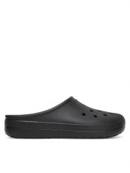 Crocs Klapki Classic Low Profile Clog 211139 Czarny. Czarne klapki Crocs, bez wzorów, z tworzywa sztucznego, bez obcasa, bez zapięcia. Za 149.99 zł.
