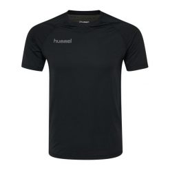 Koszulka termoaktywna dla dorosłych Hummel First Performance Jersey S/S. Czarne bielizna termoaktywna damska Hummel, bez wzorów, z jersey, bez ramiączek, do piłki nożnej. Za 70.00 zł.