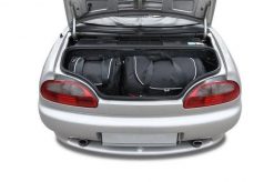 Torby Do Bagażnika Mg F 2000-2002 2Szt Kjust. Czarne torby podróżne KJUST, bez wzorów, z kauczuku. Za 570.00 zł.