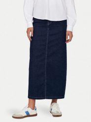 JDY Spódnica jeansowa Moon 15335465 Granatowy Regular Fit. Niebieskie spódnice JDY, s, bez wzorów, z bawełny. Za 59.99 zł.