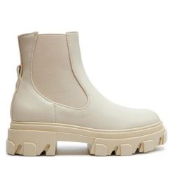 Sztyblety ONLY Shoes. Botki ONLY SHOES, bez wzorów, bez obcasa, na płaskiej podeszwie, bez zapięcia. Za 179.99 zł.