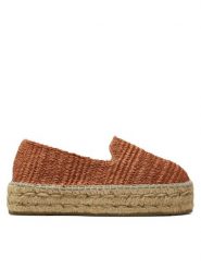 Manebi Espadryle Yucatan Double Sole Espadrilles G 0.9 D0 Pomarańczowy. Brązowe espadryle Manebi, bez wzorów, z materiału, bez obcasa. Za 879.99 zł.