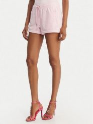 Juicy Couture Szorty sportowe Tamia JCWHS126305 Różowy Regular Fit. Czerwone szorty sportowe Juicy Couture, bez wzorów, z syntetyku. Za 239.99 zł.