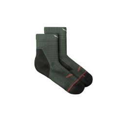 Skarpety trekkingowe damskie Eagle Light Qrt Women. Zielone skarpetki Salewa, bez wzorów. Za 79.99 zł.