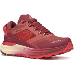 Buty trekkingowe damskie Tecnica Agate S Gtx. Czerwone buty trekkingowe Tecnica, z materiału, bez zapięcia. Za 809.00 zł.