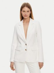 Guess Marynarka W5GN59 WH9Y2 Biały Regular Fit. Białe marynarki i żakiety Guess, m, z aplikacjami, z syntetyku, bez ramiączek. Za 449.99 zł.