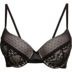 Biustonosz usztywniany bonprix piaskowy beżowy - czarny. Biustonosze marki bonprix. Za 49.99 zł.
