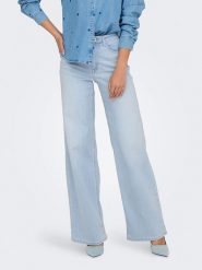 ONLY Dżinsy - Comfort fit - w kolorze błękitnym rozmiar: XS/L30. Niebieskie jeansy ONLY, l, z aplikacjami, ze skóry, klasyczne, z podwyższonym stanem. Za 113.90 zł.