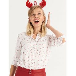 Wzorzysta koszula - Bordowy. Koszule marki QUECHUA. Za 39.99 zł.