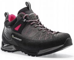 Buty outdoorowe Garsport Wmns Mountain Tech Low Wodoodporne szare. Czerwone buty trekkingowe 318, bez wzorów, bez zapięcia, trekkingowe. Za 554.99 zł.