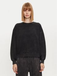 Deha Bluza C12131 Czarny Regular Fit. Czarne bluzy Deha, l, bez wzorów, z bawełny, bez kaptura. Za 309.99 zł.