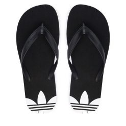 Japonki adidas. Czarne japonki adidas, bez wzorów. Za 89.99 zł.