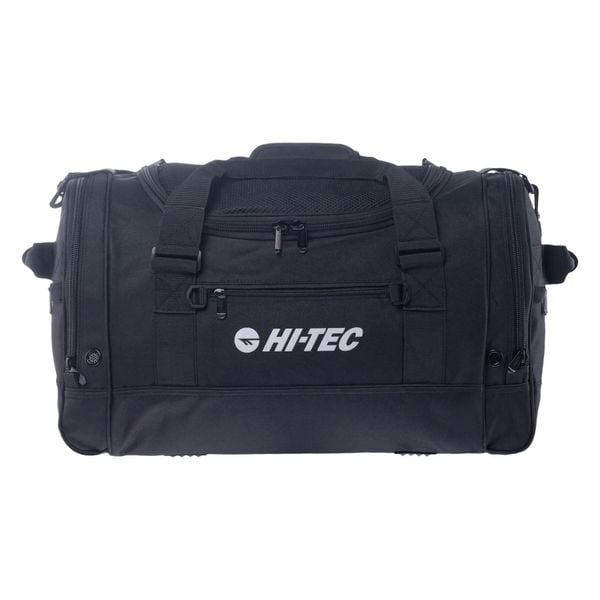 Torba sportowa Hi-Tec Aston. Czarne torby sportowe Hi-tec, bez wzorów, z poliesteru. Za 175.13 zł.