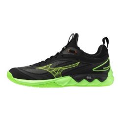 Buty do siatkówki Mizuno Wave Luminous 3. Czarne buty treningowe Mizuno, bez wzorów, z materiału, bez zapięcia, na fitness i siłownię, mizuno wave. Za 449.99 zł.