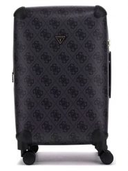 Guess Walizka w kolorze antracytowym - 64 x 39 x 27 cm rozmiar: onesize. Czarne walizki Guess. Za 717.99 zł.