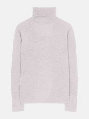 Perfect Cashmere Kaszmirowy golf "Ashley" w kolorze fioletowym rozmiar: XXL. Różowe swetry Perfect Cashmere, xxl, bez wzorów, z kaszmiru, bez ramiączek. Za 228.92 zł.