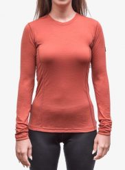 Bluza termoaktywna damska Sensor Merino Active Tee L/S. Brązowe bluzy Sensor, na zimę, l, bez wzorów, z materiału, klasyczne, bez ramiączek, bez kaptura. Za 351.99 zł.