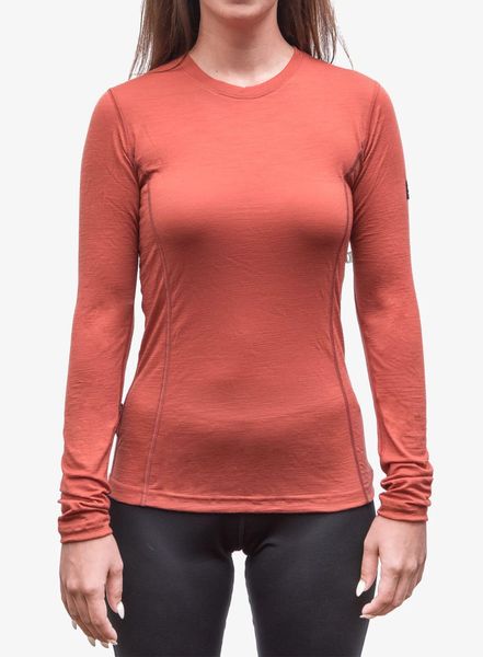 Bluza termoaktywna damska Sensor Merino Active Tee L/S. Brązowe bluzy Sensor, na zimę, l, bez wzorów, z materiału, bez kaptura, narciarskie. Za 351.99 zł.