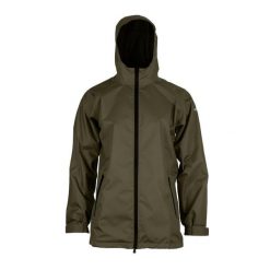 Kurtka dla dorosłych Pros 285 wodoszczelna oddychająca. Zielone kurtki PROS, bez wzorów, sportowe, bez kaptura. Za 427.00 zł.
