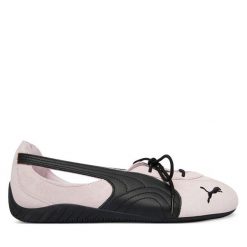 Baleriny Puma. Czerwone baleriny Puma, bez wzorów, bez obcasa, bez zapięcia. Za 399.99 zł.