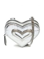 PINKO Portfel Heart Pills Holder . AI 24-25 PCPL 103835 A1W5 Srebrny. Szare portfele Pinko, bez wzorów, ze skóry. Za 509.99 zł.