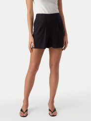 Vero Moda Szorty materiałowe Jesmilo 10279694 Czarny Regular Fit. Czarne szorty Vero Moda, bez wzorów, z materiału. Za 89.99 zł.