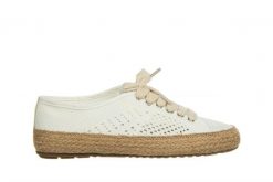 Espadryle Emu Agonis Mac Coconut 119187, Biały, Materiał - 36. Białe espadryle EMU, bez wzorów, z bawełny, wakacyjne, bez obcasa. W wyprzedaży za 224.10 zł.