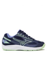 Mizuno Buty halowe Cyclone Speed 4 Jr V1GD2310 Niebieski. Niebieskie buty treningowe Mizuno, bez wzorów, z materiału, bez zapięcia. Za 159.99 zł.