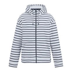Bluza Rozpinana Damska W Paski Bayletta. Białe bluzy z kapturem Regatta, m, bez wzorów, z bawełny, z kapturem, trekkingowe. Za 180.99 zł.