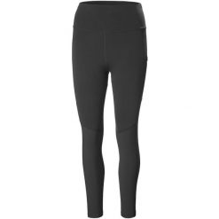 Damskie legginsy 7/8 Helly Hansen Blaze. Czarne legginsy Helly Hansen, bez wzorów, z elastanu. Za 474.00 zł.