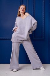 Bluza Sigma. Szare bluzy Hultaj Polski, m, bez wzorów, z bawełny, bez kaptura. Za 389.00 zł.