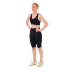 Damski zestaw sportowy Xtreme - spodenki sportowe + top sportowy - Czarny. Czarne szorty sportowe XTREME SOCKSWEAR, bez wzorów, na fitness i siłownię. Za 172.99 zł.