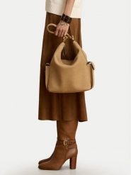LAUREN RALPH LAUREN Torebka 431P18458001 Brązowy jasny. Brązowe torebki klasyczne Lauren Ralph Lauren, bez wzorów, z nubiku, bez dodatków. Za 2,399.00 zł.
