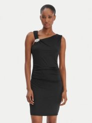 Marciano Guess Sukienka koktajlowa 6RGK05 6262Z Czarny Slim Fit. Czarne sukienki Marciano Guess, z aplikacjami, z syntetyku, wizytowe, bez kołnierzyka, bez ramiączek. Za 799.99 zł.