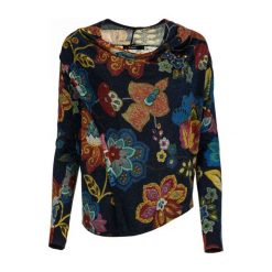 Desigual Sweter Damski Celia M Ciemnoniebieski. Swetry marki Desigual. W wyprzedaży za 179.00 zł.