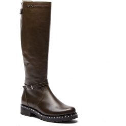 Oficerki EVA MINGE - Torres 4T 18SM1372501EF 162. Czarne kozaki Eva Minge, ze skóry ekologicznej. Za 629.00 zł.