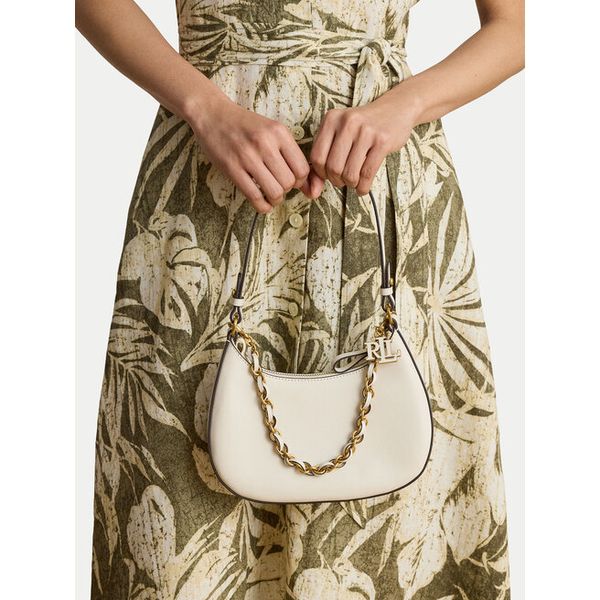 Torebka LAUREN RALPH LAUREN. Białe torebki klasyczne Lauren Ralph Lauren, bez wzorów, klasyczne, bez dodatków. Za 1,599.00 zł.