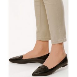 Czarne Mokasyny Go Out In Front. Mokasyny marki Born2be. Za 49.99 zł.