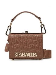 Steve Madden Torebka Bnoya-E SM13001639 Brązowy. Brązowe torebki klasyczne Steve Madden, bez wzorów, ze skóry, bez dodatków. Za 299.99 zł.