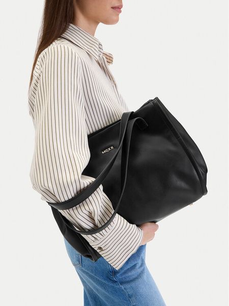 MEXX Torebka EO-MEXX-B-002-09 Czarny. Czarne torebki klasyczne Mexx, bez wzorów, z materiału, bez dodatków. Za 128.99 zł.