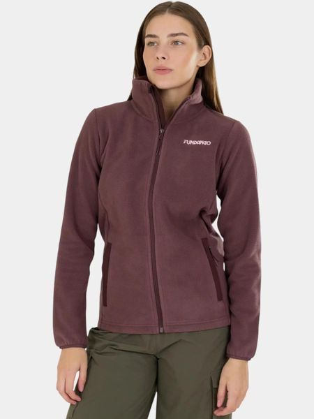 Sweter Damski Fundango Serena. Fioletowe swetry FUNDANGO, na zimę, s, bez wzorów, z materiału, sportowe, bez ramiączek. Za 249.00 zł.