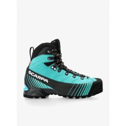 Buty do raków półautomatycznych damskie Scarpa Ribelle HD. Niebieskie buty trekkingowe Scarpa, z gore-texu, bez zapięcia. Za 1,436.39 zł.