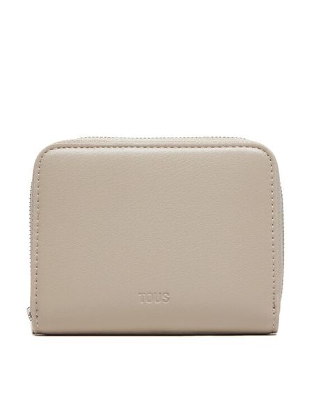 TOUS Portfel City 2002303543 Szary. Szare portfele tous, bez wzorów, ze skóry. Za 499.99 zł.