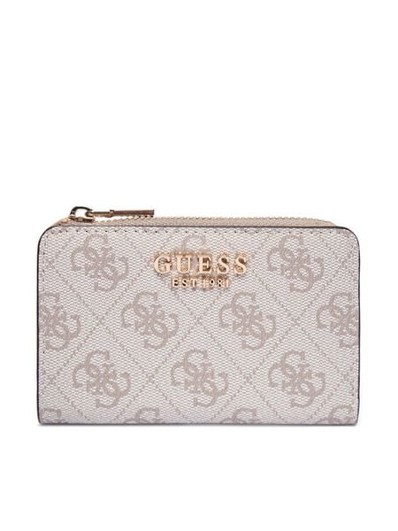 Guess Portfel Laurel II Slg SWSG74 59156 Beżowy. Brązowe portfele Guess, z aplikacjami, ze skóry. Za 259.99 zł.