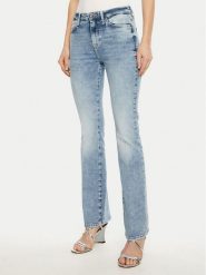 Guess Jeansy W5RA0L D5L71 Niebieski Regular Fit. Niebieskie jeansy Guess, l, z aplikacjami, z bawełny. Za 399.99 zł.