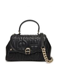 Aigner Torebka Diadora S 134003 Czarny. Czarne torebki klasyczne Aigner, bez wzorów, ze skóry, bez dodatków. Za 2,249.00 zł.